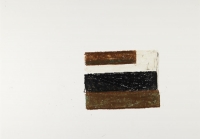Ohne Titel, 2022, �lkreide auf Papier, 29,7 x 42 cm
